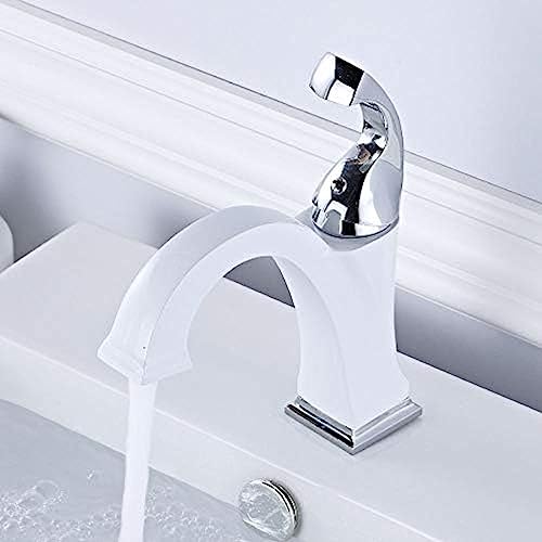 Robinet rétro de salle de bain au style américain haut pour lavabo à poser élégant