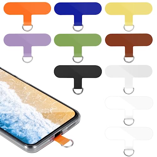 Onglet d'attache de téléphone, 10 pièces patch universel de cordon de téléphone sans transparent - Photo 38 sur 104