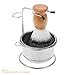 Anself 2 in 1 Shaving Bowl, Men's Shaving Set, Shaving Cup + Men's Shaving Blade Holder, Soap, Bowl, Shaving Holder …