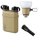 ELECOM NESTOUT Portable Charger and Lamp, 15000mAh Outdoor Battery Power Bank, 32W USB-C Fast Charging PD, Battery and Light for Camping, 300 Lumen LED Lantern Lamp-1