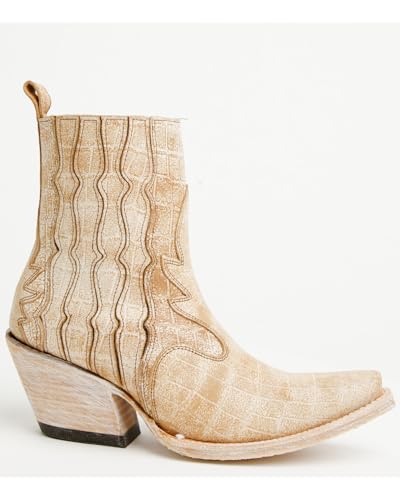 ARIAT ARIAT, Women's, Jade, Distressed Crema Croc Print, 7.5, Medium