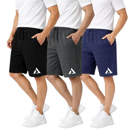 Image of KART BLACK Plus Sizes Men's Cotton Knee Length Shorts(M,L,XL,XXL,3XL,4XL,5XL Shorts) | Casual and Night Wear Mens Shorts