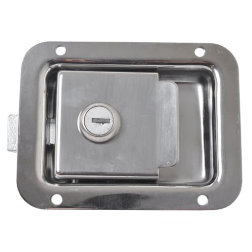 Cerradura de acero inoxidable para cajas de herramientas y seguridad en vehiculos recreativos
