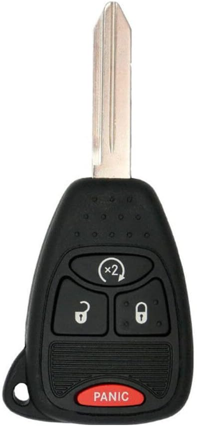 1x New Replacement Keyless Entry Remote Control Key Fob Compatible with & Fits for Chrysler Dodge Jeep