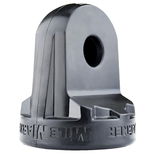 Mile Marker 60-12166 Winch Shackle Mount - Fits Mile Marker Winches - Versatile Quality - Works with Roller Fairlead & Hawse Fairlead - Replaces Conventional Winch Hook - Easy Installation & Removal