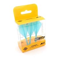 Tiges Et Ailettes Fléchettes CUESOUL ROST – Diamant, Taille M, 28 Mm, Lot De 3, Orange