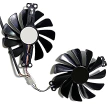FY010010M12LPA 95mm 12V 0.45A 4 Pin Graphics Card Cooling Fan Replacement for XFX RX 6600 6600XT Speedster SWFT 210 Core Video Card Cooler Fans