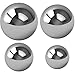 SATINIOR 16 Pcs Coin Ring Making Balls Monkey Fist Ball Stainless Steel Balls, Assortment of 3/4