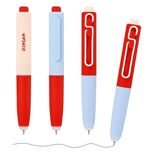 Temiary 3 Plumas de Gel Borrables Punta 0.5mm Azul miniatura 1