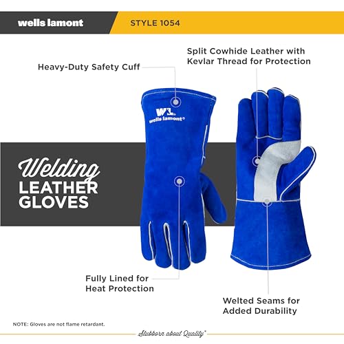 Wells Lamont Blue Lined Gloves
