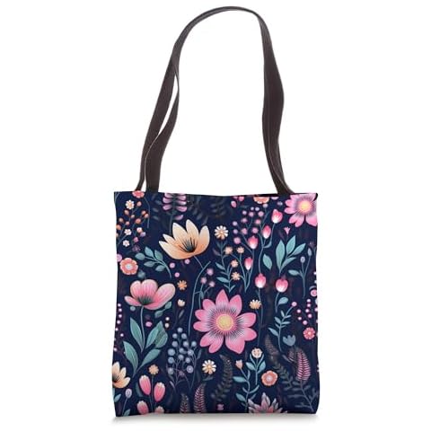 Wild Blooms Nature's Colorful Canvas Tote Bag Cover