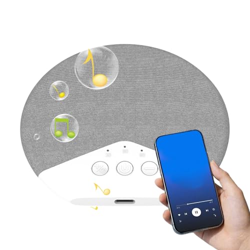 Altavoz inalámbrico para debajo de la almohada, ayuda para dormir portátil y ruido blanco
