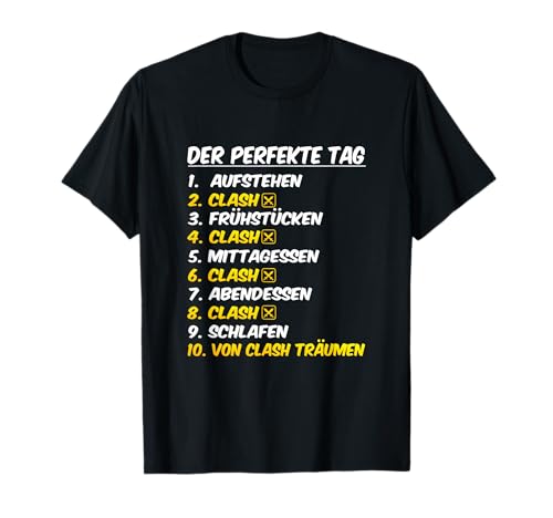 Perfect Tag Clash Gaming für Mobilgeräte T-Shirt Perfect Tag Clash Gaming für Mobilgeräte T-Shirt