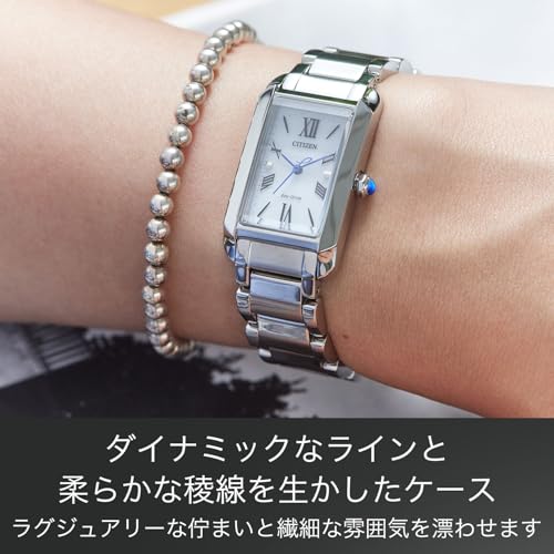 [CITIZEN] 腕時計 CITIZEN L SQUARE Collection レクタンギュラー 光発電エコ・ドライブ シルバー EW5620-55A レディース 商品画像4