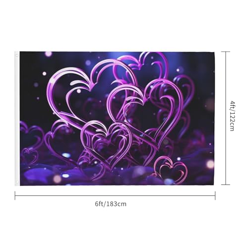 Drapeau de maison double face robuste 1,2x1,8m intérieur extérieur