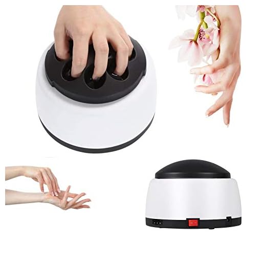 Steam Nail Polish Remover Machine, Electric Steamer Manicure Tool Steamed to Remove Nail Gel Easier & Safe Removal UV Nail Bulid Gel
