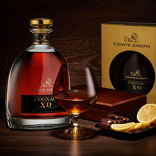 Comte Joseph - Cognac XO in Geschenkverpackung - 40% Vol - Herkunft : Frankreich (1 x 0.7 l)