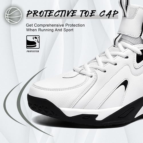 CJSPORX Men's Basketball Shoes Breathable Non-Slip Sneakers Fashionable Sports3