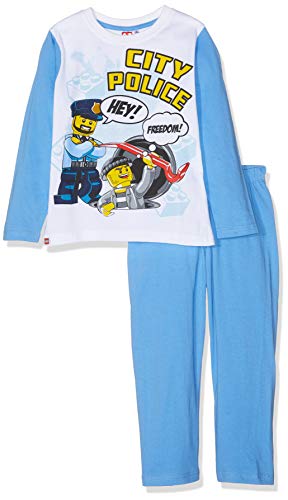 Preisvergleich Produktbild LEGO Jungen 2175 Zweiteiliger Schlafanzug, Blau, 104