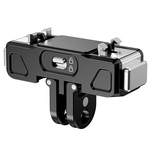 STARTRC VCR Soporte de liberación rápida para Insta360 X5 Ace/Ace Pro 2, cámara magnética, bloqueo de liberación rápida, montaje en trípode, adaptador de placa de conexión de metal, kits de accesorios
