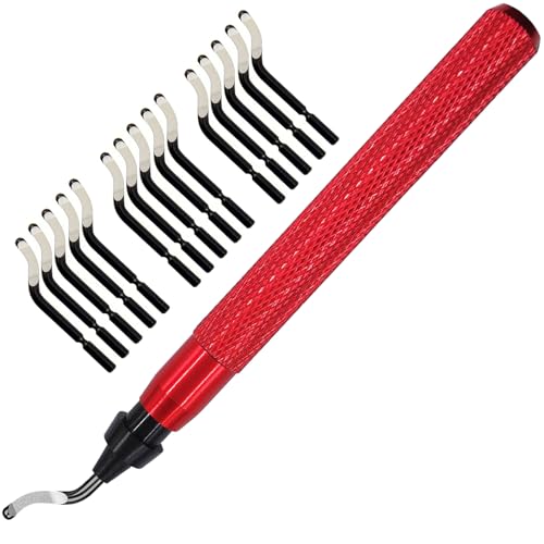 Premium Deburring Tool with 15 High-Speed Steel Blades