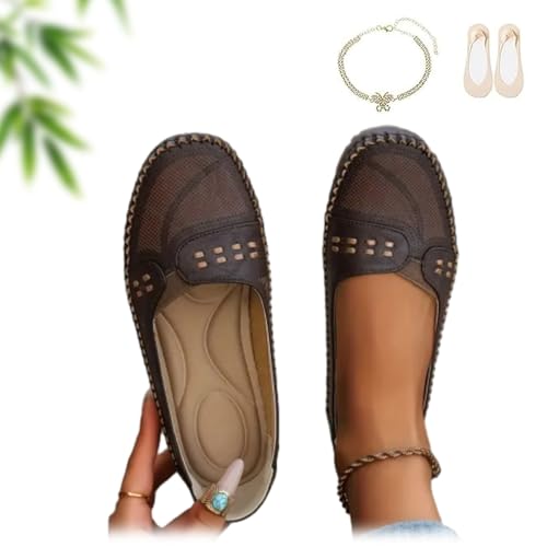 WXDSTW Orthopedic Dress Sneakers
