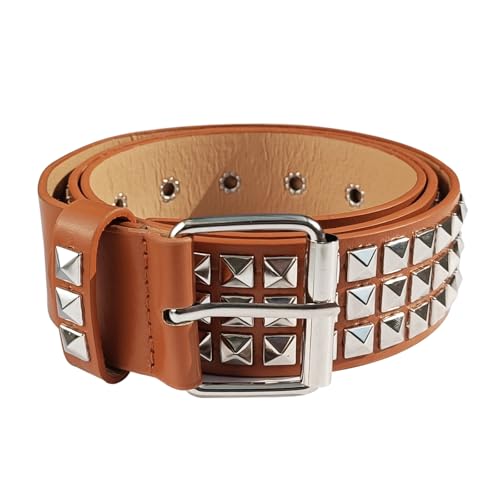 Punk Rock Stud Pyramid Belt, Studded Belt for Women's Gothic Clothing3