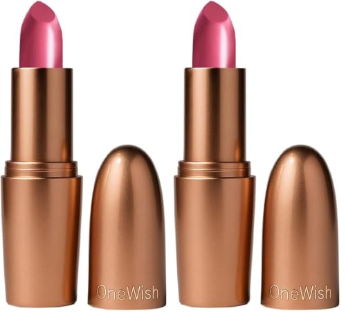 Image of One Wish Creamy Matte Lipstick Long Lasting for Women - Cotton Candy Shade 15 | Full Coverage | Creamy Formula | No Flaky Lips | No Dryness | Vitamin E, Almond Oil & Shea Butter for Moisturising Lip | 8 Hrs Lasting | Smooth Finish | 3.8 gm