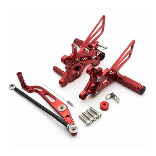Plaque pied moto CNC : Corrigez votre position sur YZF R6 2006-2023