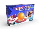 Blue Orange Trapball Fun Fast Action Dexterity Party Game for Kids, Teens or Adults. Speed Active, Kids Ball Game Games for 2 Players. Recommended for Ages 6 & Up.
