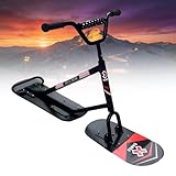 Schneemobil für Erwachsene mit 360° drehbarer Lenkung und zwei Klingen für gepflegte Pisten und Backcountry Trails