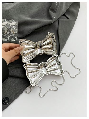 Image of GORGLITTER Women's Bow Purse Mini Crossbody Evening Bag for Wedding Party Prom