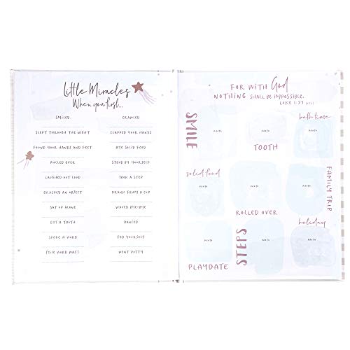 C.R. Gibson Little Blessing Baby Memory Book for Newborns, 64 pgs., 8 3/4" x 11 1/4" by C.R. Gibson - Image 3