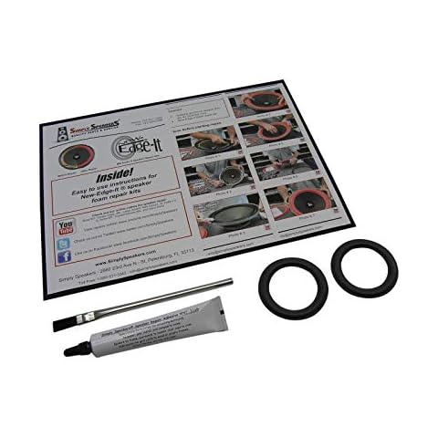 Simply Speakers 2.4 Inch Foam Repair Kit Compatible with BMW, Nokia, JBL, Toyota 6563, FSK-2.4 (Pair) Cover