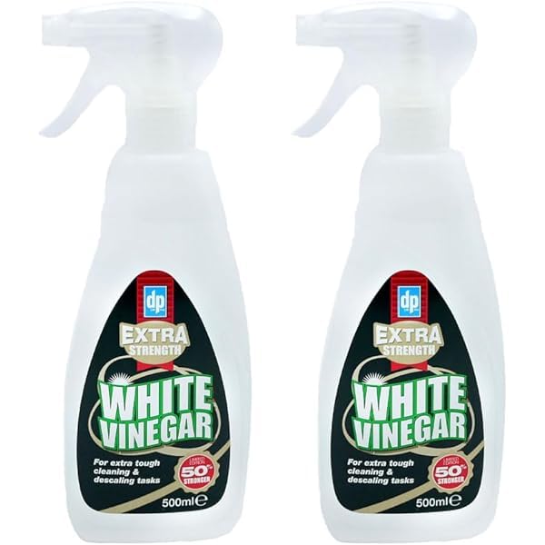 Extra Strength White Vinegar 500ml (Pack of 2) MultiPurpose Household