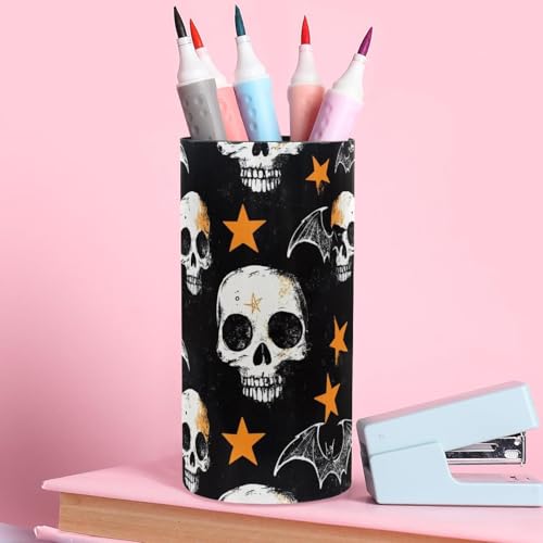 Pot à crayons squelette pour ne plus perdre vos 12 pinceaux de bureau