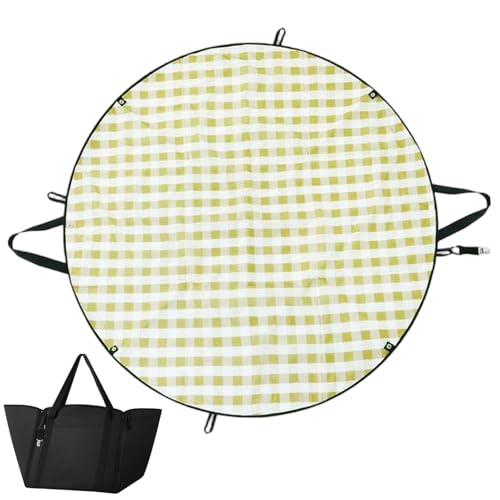Manta de picnic impermeable y transformable de 49 pulgadas para viajes 8