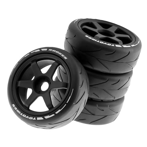 Pneus RC 1/8 caoutchouc jantes tout-terrain pour voiture crawler de franchissement