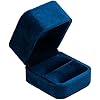 Amazon.com: Giftop Velvet Single Ring Box Case Holder for Engagement ...