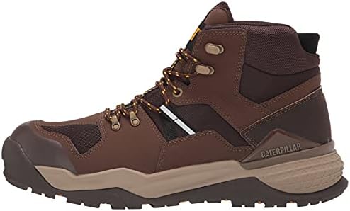 Cat Footwear Men's Provoke Mid Waterproof Alloy Toe Construction Boot, Chocolate, 11 | Image 7