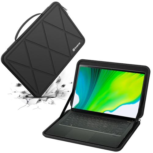 Image of Smatree M47T Hard Protective 14 inch Laptop Sleeve Case for Samsung /HP | Compatible for Samsung Galaxy Tab S11 /S10 /S9 /S8 Ultra, for HP Pavilion x360 2-in-1 14t /14, for Envy x360 (X8041T)