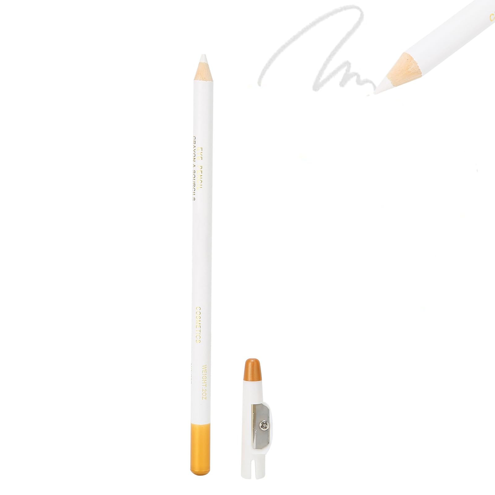 Professional Beard Shaper & Grooming Tool - Pencil Filler for Styling, Edging and Tracing (White)