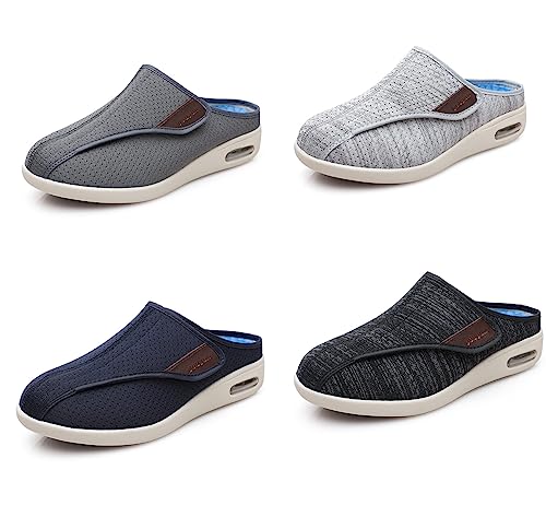 JITUUE Women's Diabetic Orthopedic Slippers Comfortable Slip-On Shoes with Arch Support Stretch Sandals Indoor Footwear Memory Foam Slippers3