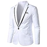 traje de chaqueta blanco hombre ❤️❤️Tipo de ropa: blazer laine homme blazer en cuir homme blazer homme coton blazer homme printemps blazer homme xs blazer homme jaune blazer homme original blazer ete homme blazer homme slim blazer homme beige blazer homme Anaranjado blazer homme été blazers