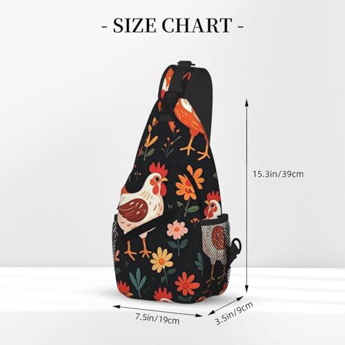 Bolso Bandolera Sling para Hombre y Mujer para Senderismo y Viaje miniatura 3