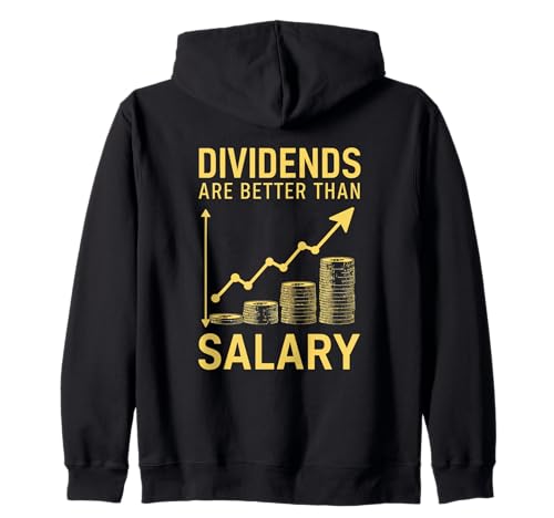 Passive Income Beats Salary Quote Design Zip Hoodie
