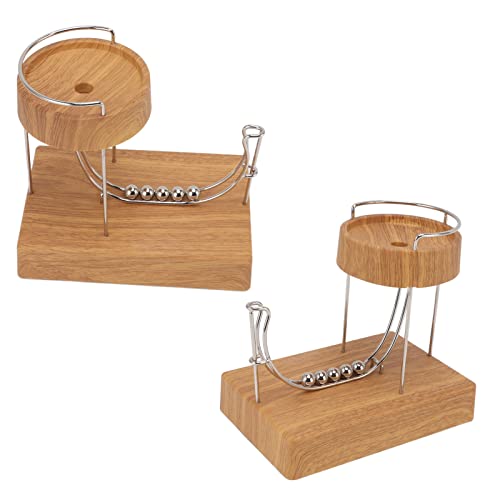 Perpetuum Mobile Schreibtischspielzeug, Geräuscharmes Stressabbau-Schreibtischspielzeug, Perpetual Motion Simulator, Lernspielzeug für das Home Office