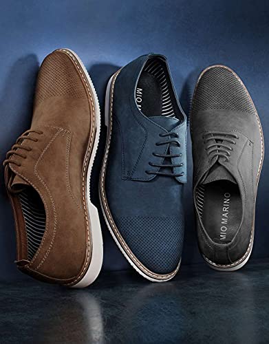 Marino Men's Oxfords Casual Dress Shoes - Comfortable and Breathable Premium Leather Shoe with Rubber Sole2