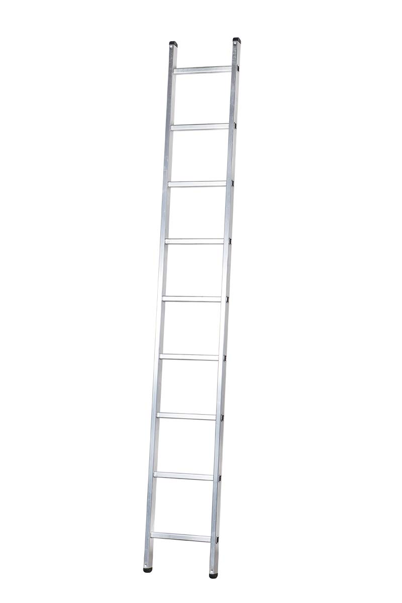 Escalera Profesional de Aluminio de Apoyo Simple 9 peldaños Serie Basic