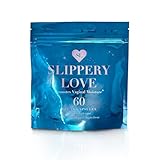Slippery Love Wetness Organic Supplements for Women - Vaginal Health Pills for Reducing Dryness - 60 Capsules | Boost Moisture & Confidence | Gluten-Free & Non-GMO | Vaginal Dryness Supplements